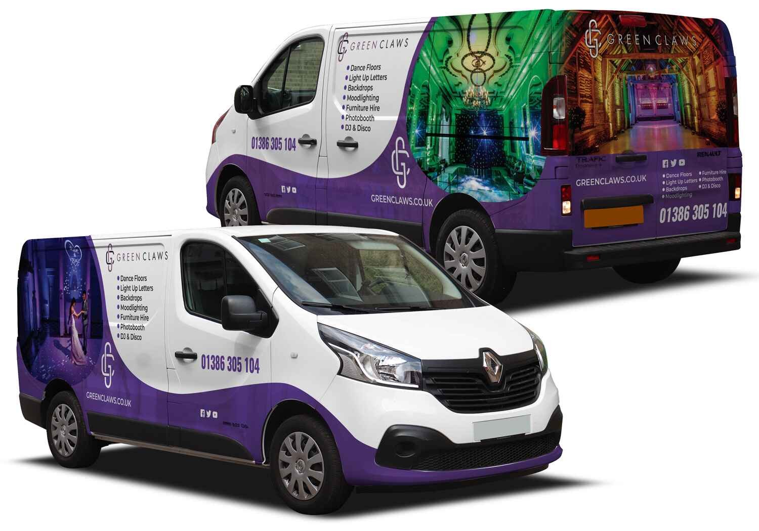 Vehicle wrap design